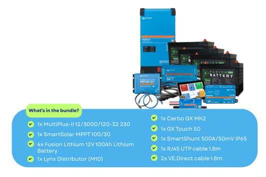 12v Off-Grid Pack | Victron & Fusion