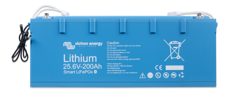 Victron Lithium LiFePO4 Battery | 25.6V 200Ah | Smart-a (BAT524120610)