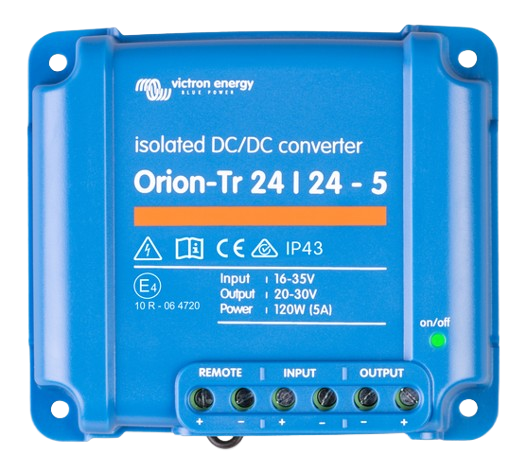 Victron Orion-Tr 24/24-5A (120W) Isolated DC-DC converter (ORI242410110R)