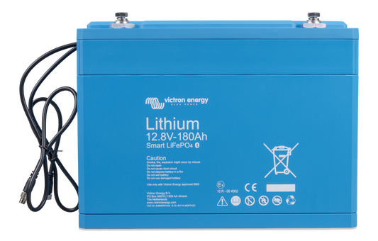 Victron Lithium LiFePO4 Battery | 12.8V 180Ah | Smart (BAT512118610)
