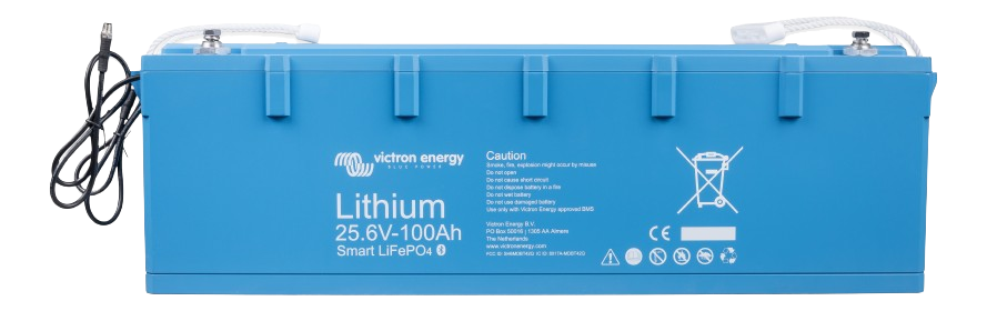 Victron Lithium LiFePO4 Battery | 25.6V 100Ah | Smart (BAT524110610)