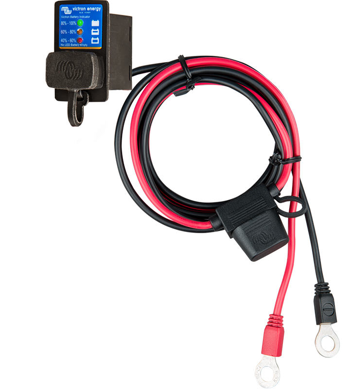 Victron | Battery Indicator Panel (M8 eyelet / 30A ATO fuse)