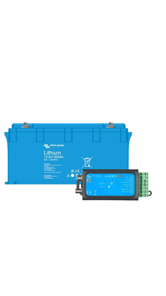 NG BUNDLE DEAL 3 - Victron LiFePO4 Battery 12.8V/300Ah NG and Victron Small BMS NG