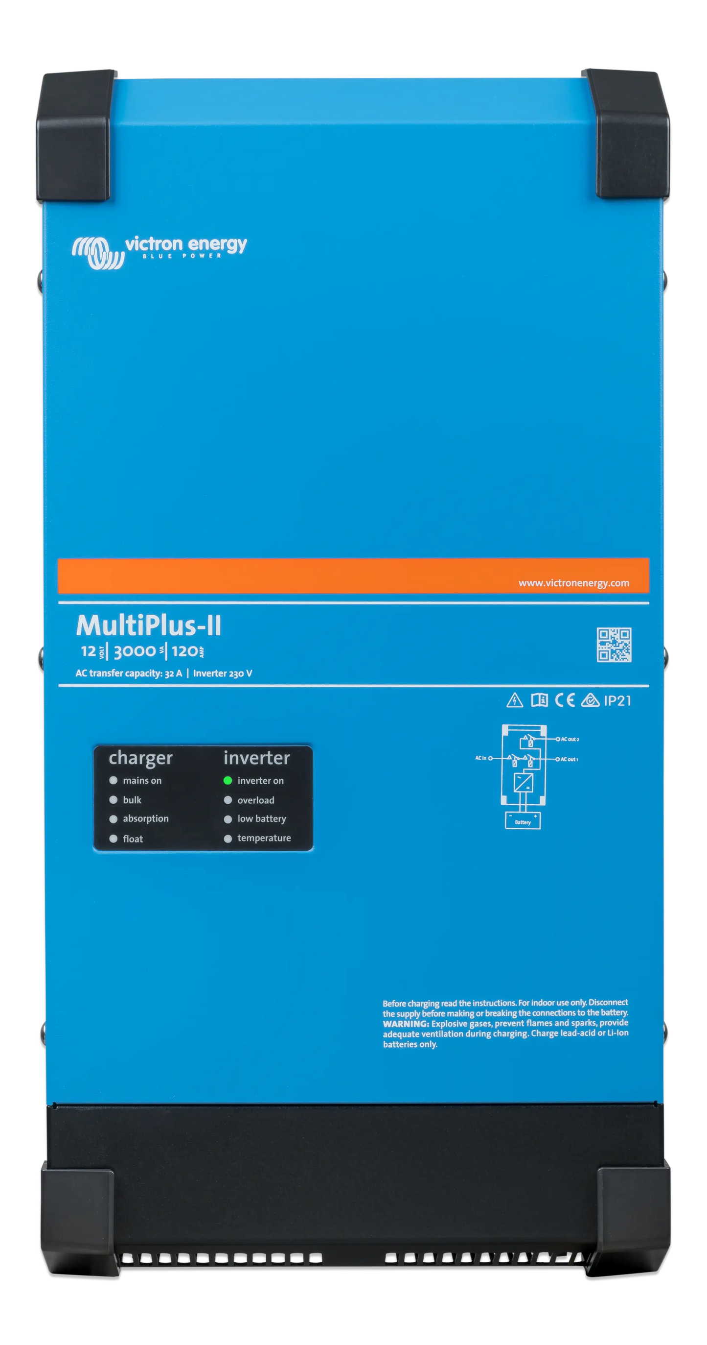 Victron Multiplus-II 12v (3000 - 5000) Inverter/Charger 230V