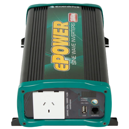 Enerdrive EPOWER | 1000W 12V Inverter | Pure Sine Wave (EN1110S)