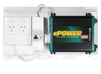 Enerdrive ePOWER | 400W Pure Sine Wave Inverter | RCD Protection GEN2 (RCD-GPO-EP400W-GEN2)