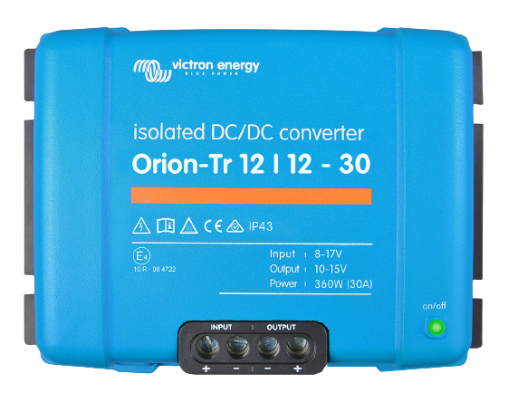 Victron Orion-Tr 12/12-30A (360W) Isolated DC-DC converter (ORI121240110)