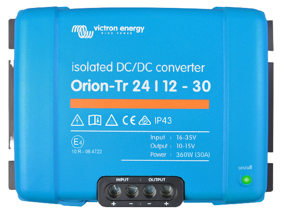 Victron Orion-Tr 24/12-30A (360W) Isolated DC-DC Converter