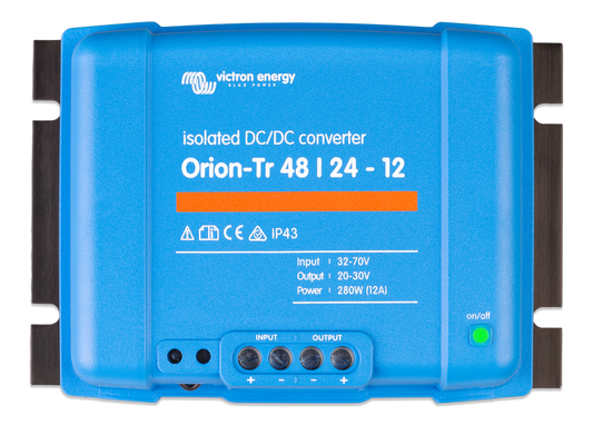 VICTRON Orion-Tr 48/24-12A (280W) Isolated DC-DC converter (ORI482428110)