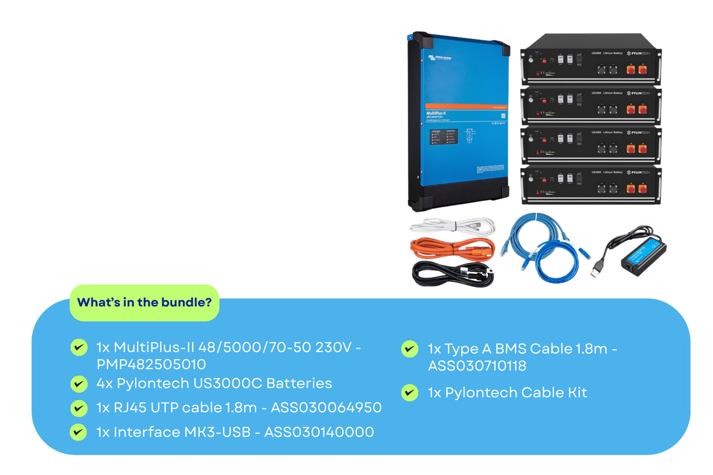 Pylontech | Victron Off-Grid Starter Bundles