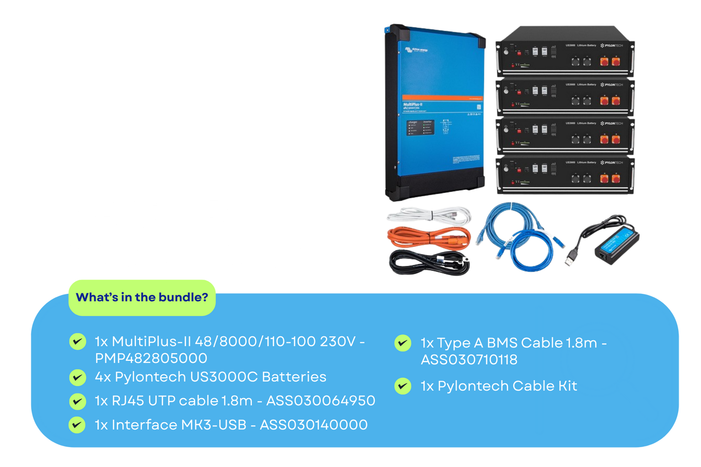 Pylontech | Victron Off-Grid Starter Bundles