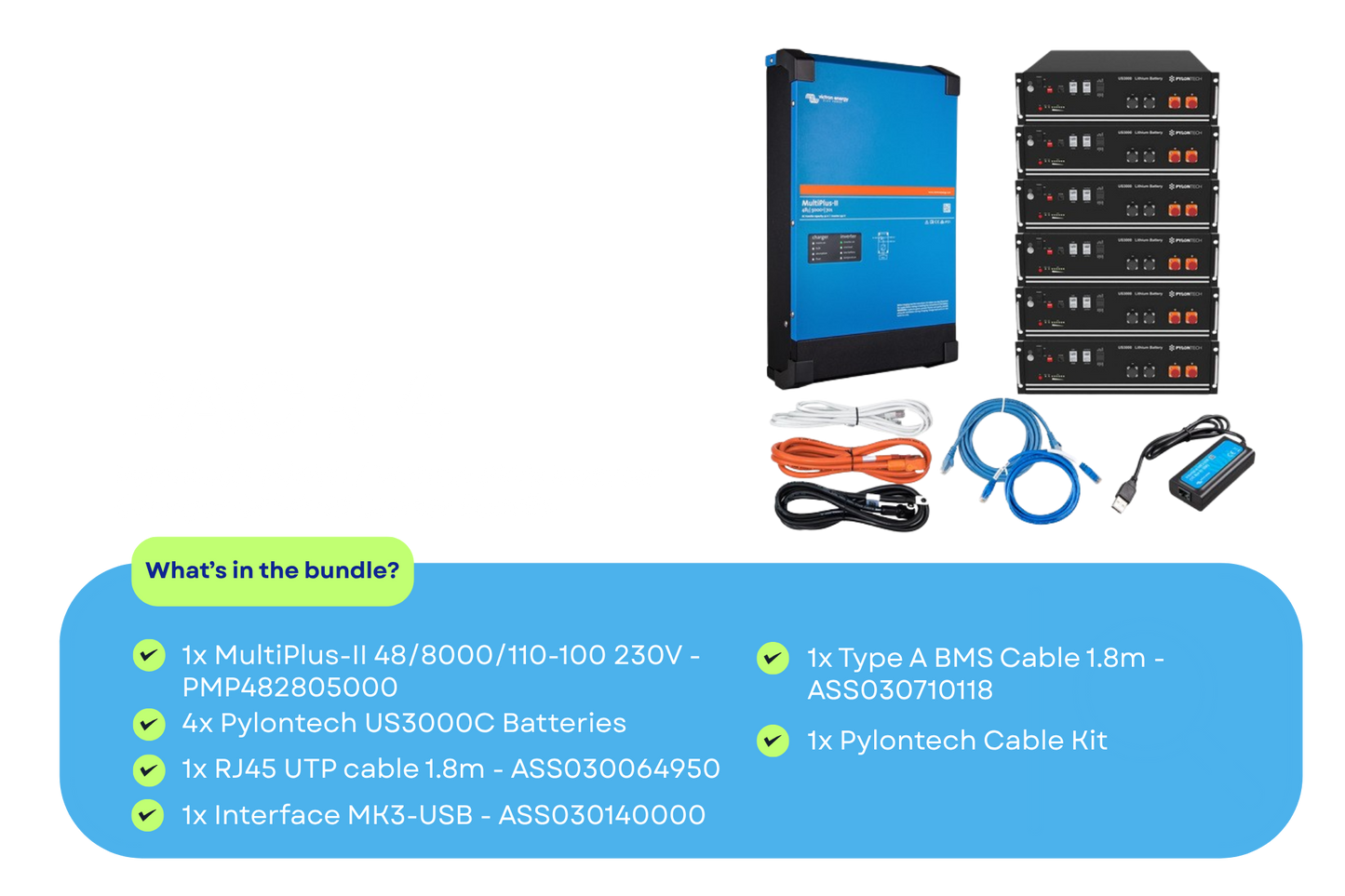 Pylontech | Victron Off-Grid Starter Bundles