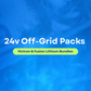 24v Off-Grid Pack | Victron & Fusion