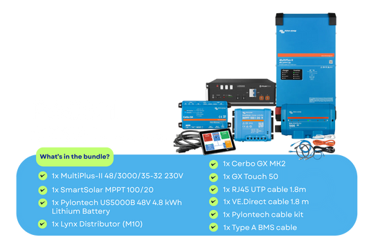48v Off-Grid Pack | Victron & Pylontech
