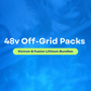 48v Off-Grid Pack | Victron & Fusion
