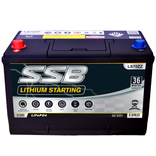 LS70ZZ | 12v 100Ah 1600CCA SSB Lithium | Starting Battery