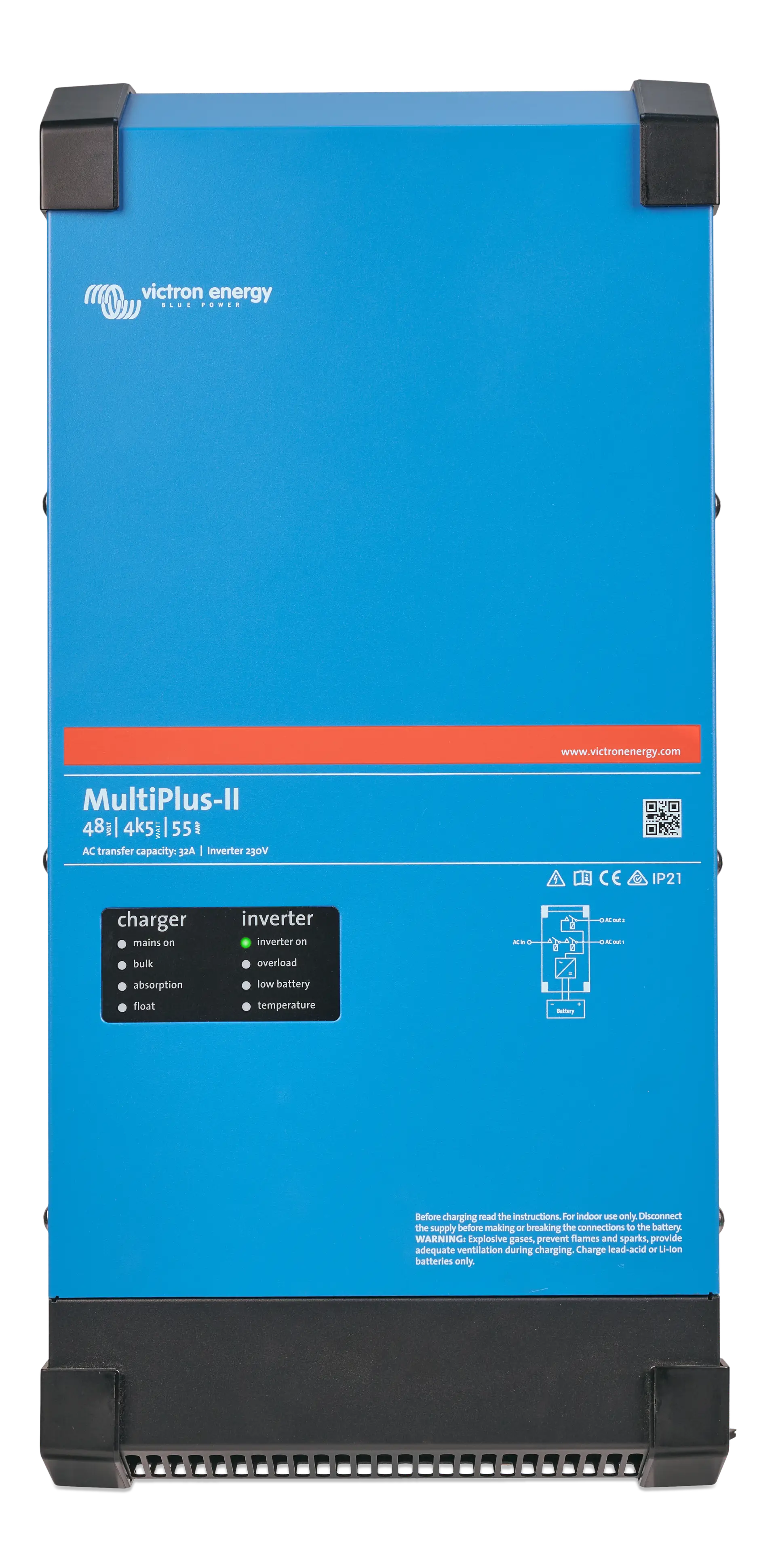 Victron *New Model* Multiplus-II 48v (4k5 - 6k5) Inverter/Charger 230V