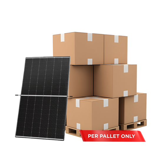 Trina 465 Watt 132 Cell VERTEX S+ N-TYPE i-TOPCon Ultra Dual Glass Monocrystalline 30mm Silver Frame N Type Solar Panel PALLET OF 36