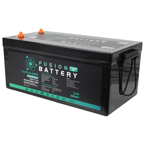 V-LFP-24-200EV | 24v 200AH Fusion Lithium Battery | Deep Cycle EV Battery