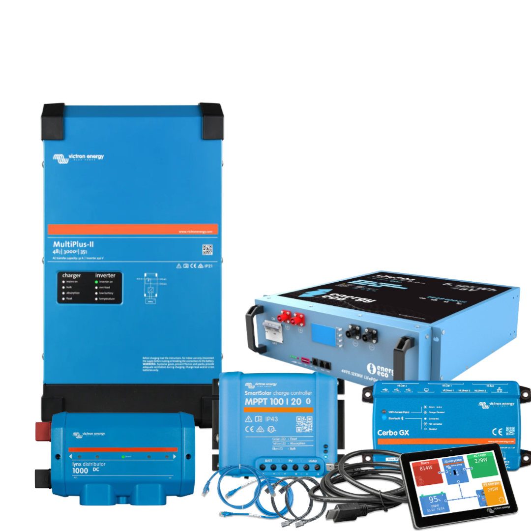 48v Off-Grid Pack | Victron & Energy Eco Solid State Lithium - 50 day wait from 29/4/2025