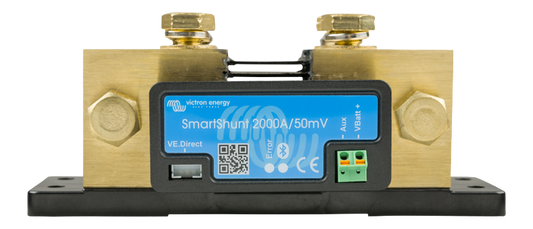 Victron SmartShunt 2000A/50mV | Bluetooth Battery Shunt (SHU050220050)