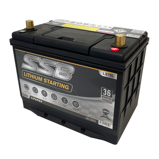 LS70L | 12v 60Ah 1400CCA SSB Lithium | Starting Battery