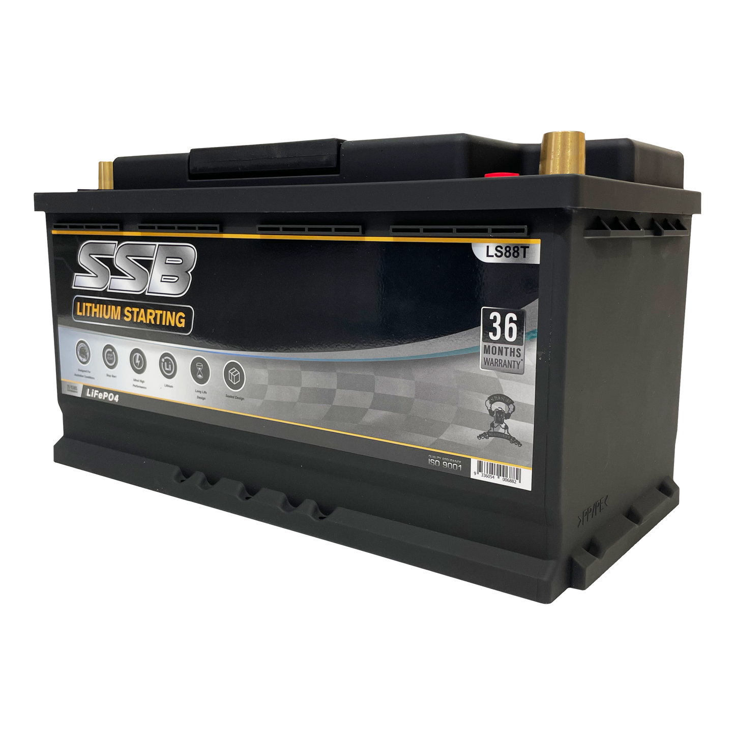 LS88T | 12v 100Ah 1800CCA SSB Lithium | Starting Battery