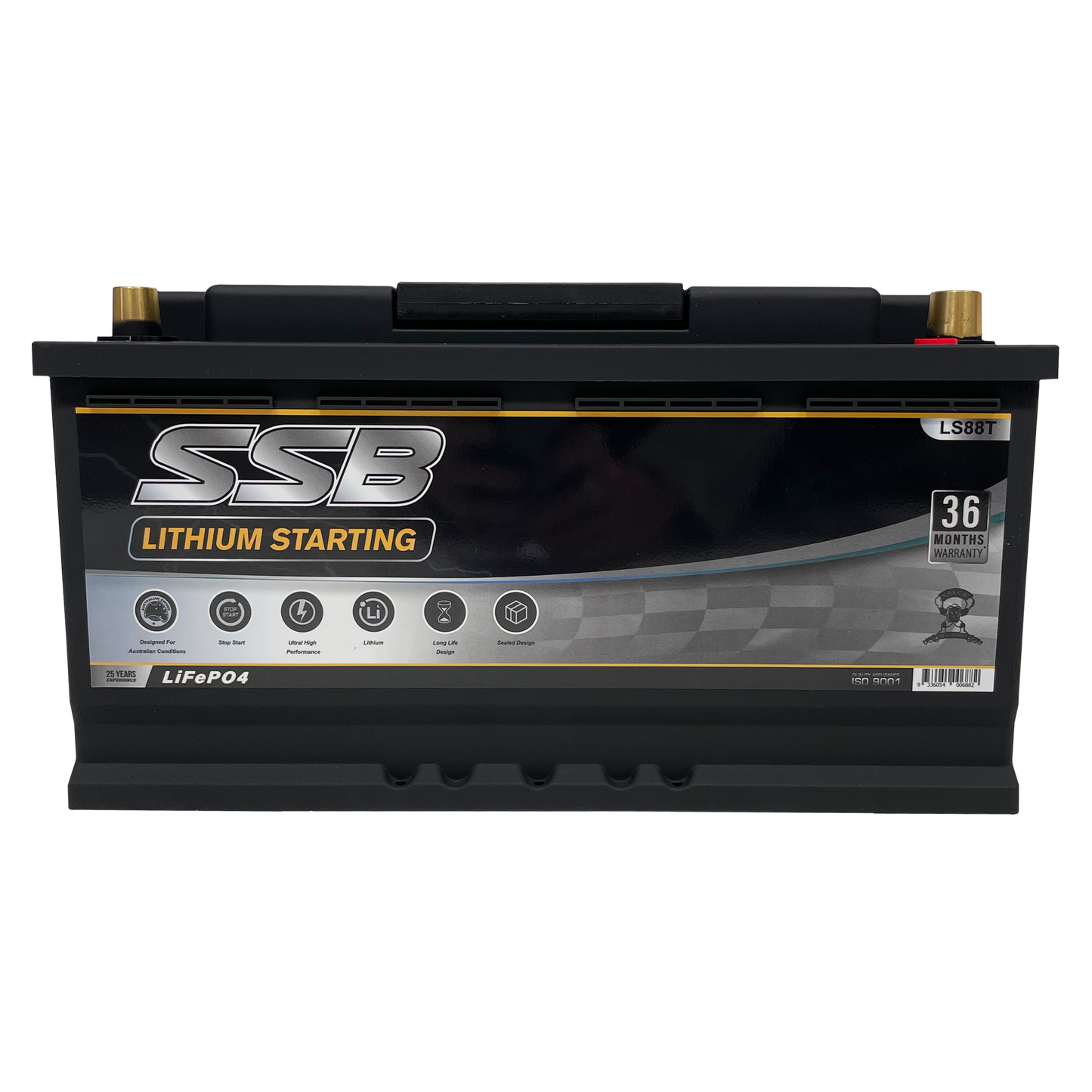 LS88T | 12v 100Ah 1800CCA SSB Lithium | Starting Battery