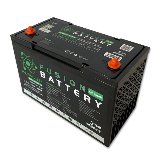 V-LFP-12-135 | 12v 135AH Fusion Lithium Battery | Deep Cycle