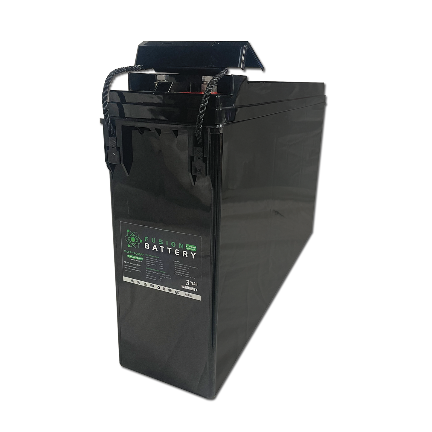 V-LFP-12-200FT | 12v 200AH Fusion Lithium Battery | Deep Cycle