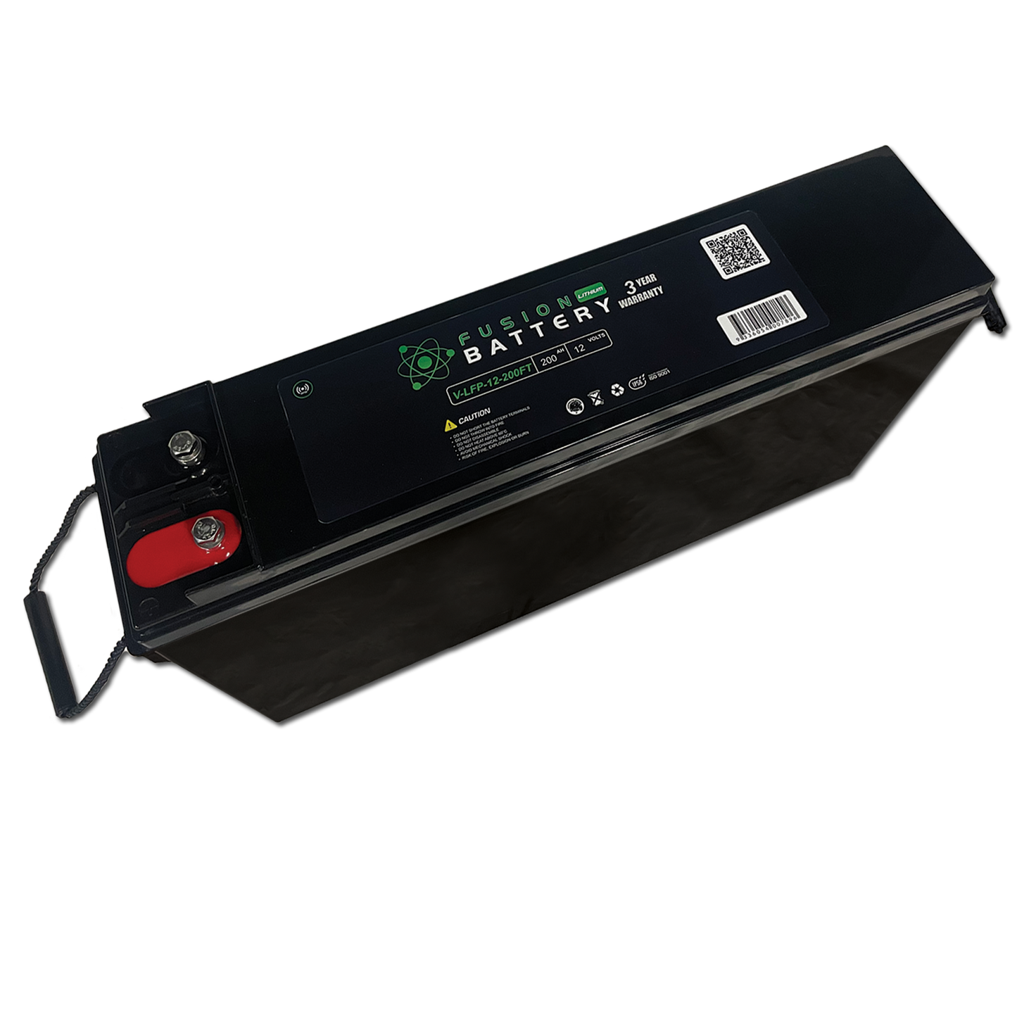 V-LFP-12-200FT | 12v 200AH Fusion Lithium Battery | Deep Cycle