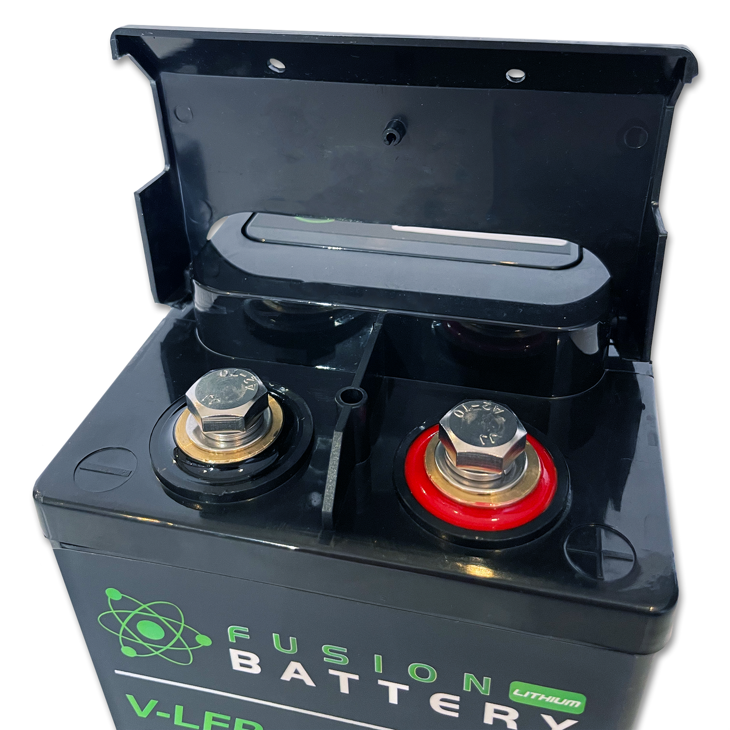 V-LFP-12-100FT | 12v 100AH Fusion Lithium Battery | Slim-Line Deep Cycle