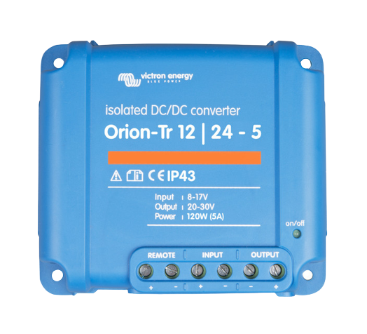 Victron Orion-Tr 12/24-5A (120W) Isolated DC-DC converter (ORI122410110)